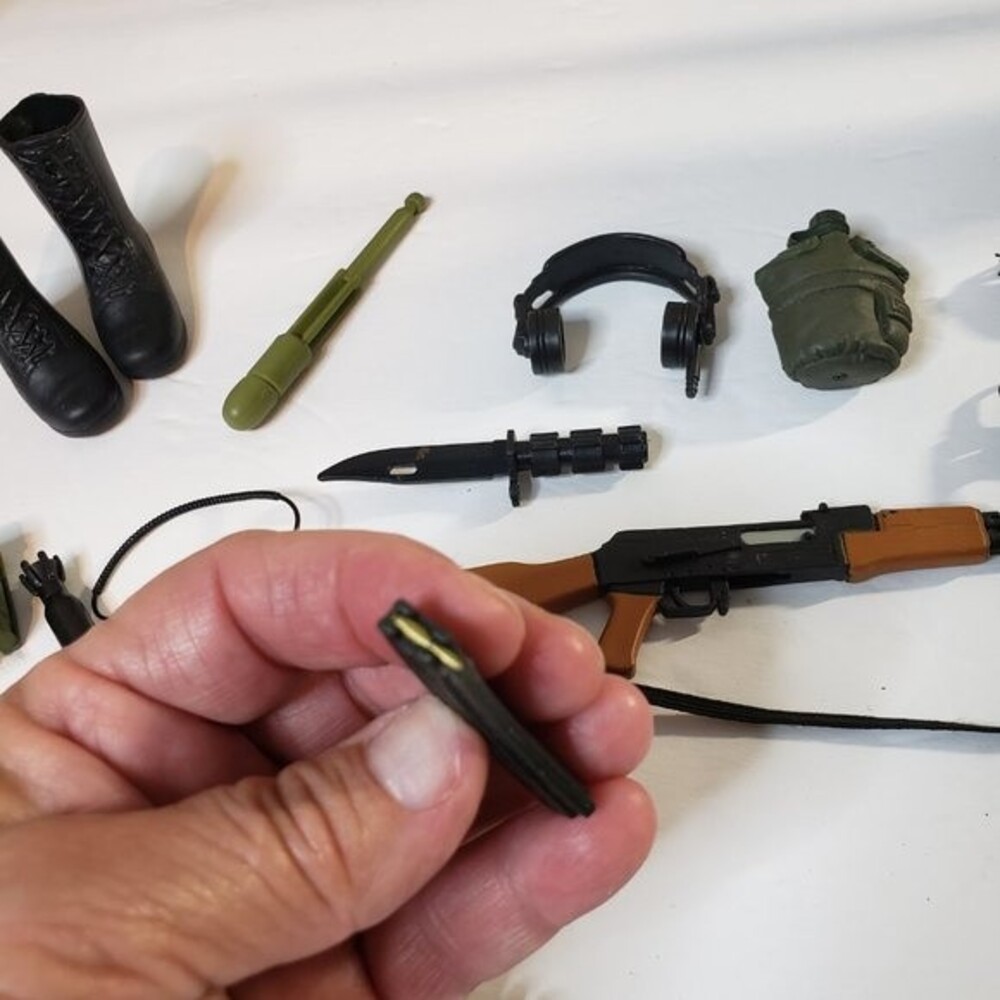 G I Joe Action Figure Army War Accessory Toys Boots Headphones Weapons GI Joe - Picture 5 of 13